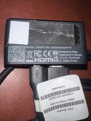 Roku Model 3930X Streaming Media Device w/ Power Supply Cable HDMI Cable See Des