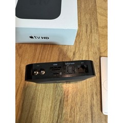 Apple TV HD A1625 Streaming Player Black Used Remote