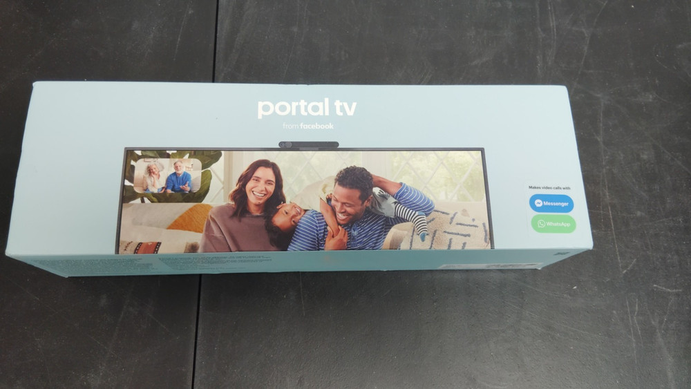 Facebook Portal TV Smart Video Calling Alexa LW94NS Black