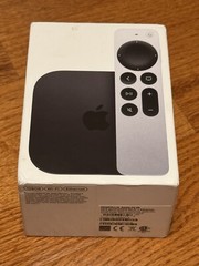 *BOX ONLY* Apple TV 4K 3rd Gen MN893LL/A A2843 64GB Media Streamer Black Wi-Fi