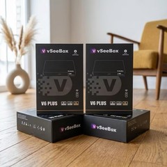 Vseebox V6 Plus W/ Backlit Remote 2026 – Free Shipping – Authorized Distributor