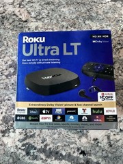 Roku Ultra LT 2021 HD Digital Streaming Device – Black