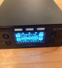 Cerevo LiveShell X Full HD Live Streaming Encoder H.265 H.264 CDPLS04A Used JP