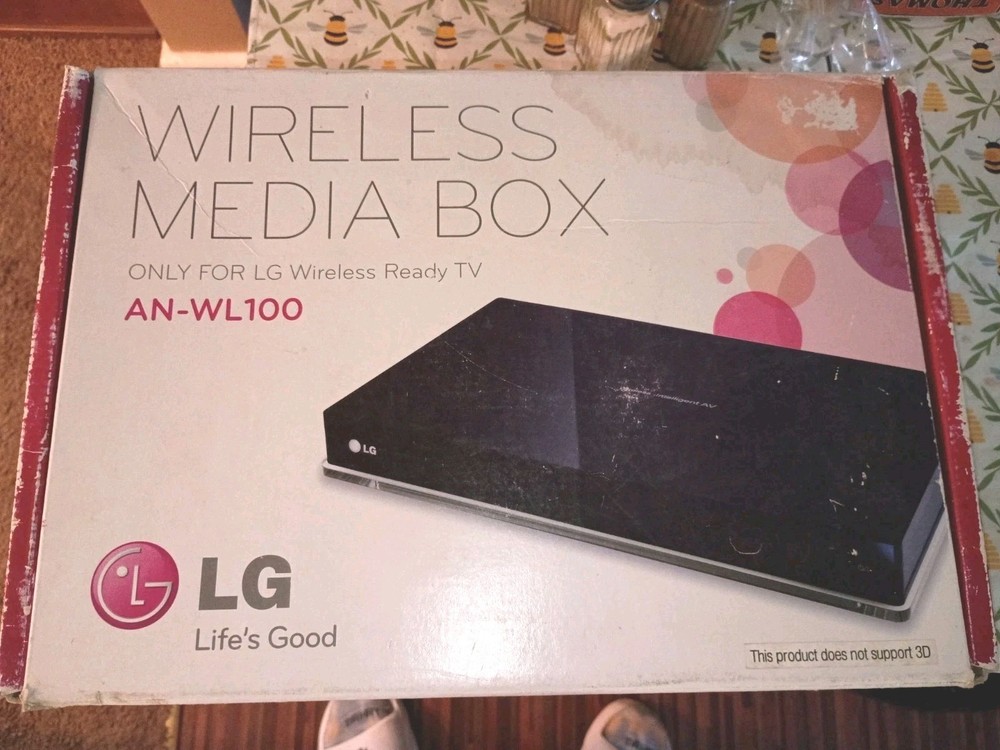 LG Wireless Media Box AN-WL100 New