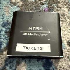 MYPIN 4K Media Player Box Black, Model MYPIN 4K, Ultra HD Streaming, HDMI Output