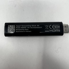 Roku Streaming Stick 3820X2 4K Media Player Remote USB/HDMI Bundle Tested