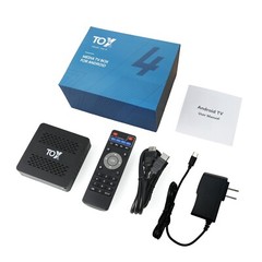TOX4 Android 13 TV Box RK3528 4G 32G WiFi 1000M BT5 H.265 4K HDR Set top tv box