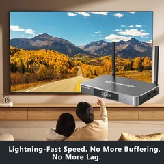 SuperBox S6 Ultra TV BOX Android 128GB Large Memory Speech Control Free Ship