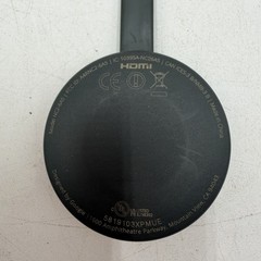 Google Chromecast Model NC2-6A5 HDMI Black 2nd Device Only