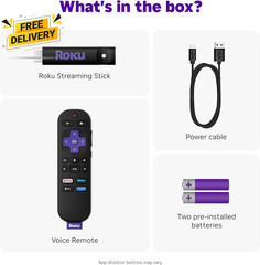 Streaming Stick HD — HD Streaming Device for TV with Voice Remote Free & Live T