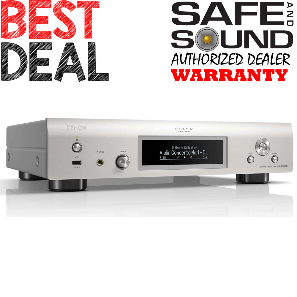 DENON DNP-2000NE STREAMER W/ HEOS SILVER