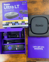 Roku Ultra LT (2023) Streaming Player 4K HDR Dolby Vision – Tested Used