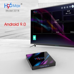 H96 Max Android 9.0 Smart TV Box 64G Quad Core 4K HD 5.8GHz WiFi Media Player