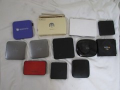 Lot of 12 UUNTESTED Media Cable streaming box Boxes italkbb tcl etc..