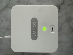 Sonos Bridge Wireless HiFi System White w/ OEM Power Supply Cable Tested Working