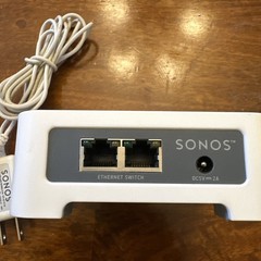 Sonos Bridge Wireless HiFi System White w/ OEM Power Supply Cable *Tested
