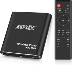 Compact 1080p HDMI Media Player – Portable USB Recording & Playback Solution