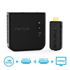 Nyrius ARIES Prime Wireless HDMI Transmitter & Receiver System – 3 Pack