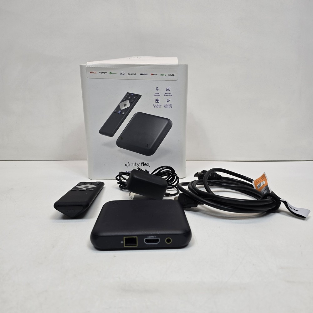 XFINITY Flex XiOne- SC SCXI11BEIBC0 Streaming With Remote Control, Power Cables
