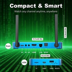 New SuperBox S7 Max Ultra HD Streaming Media Player 2.4G+5G WiFi Bluetooth
