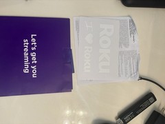 Roku Streaming Stick 4K HDR Dolby Vision Streaming (3820X2) w/ Voice Remote