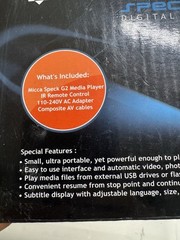 Micca Speck G2 1080 Full-HD Ultra Portable Digital Media Player