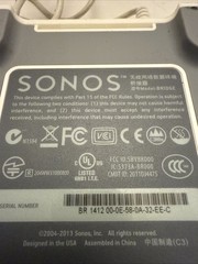 GENUINE Sonos BRIDGE Wireless HiFi System SW V4.0 – No Ethernet Cable – White