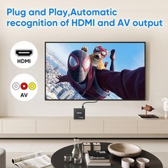 HDMI Media Player, Black Mini 1080p Full-HD Ultra HDMI Digital Media Player f…