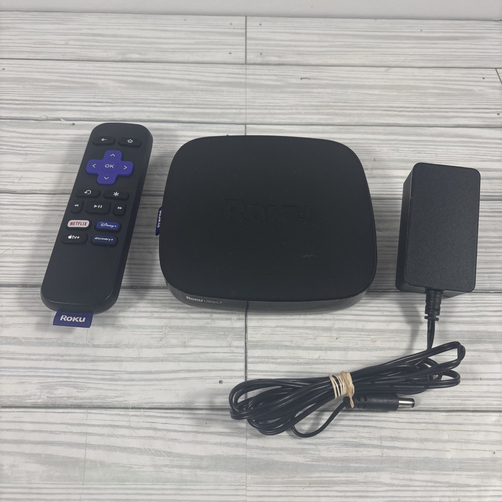 Roku Ultra LT 4662X 4K 60fps HDR w/Remote and Power Adapter