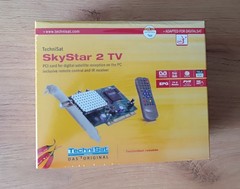 TechniSat set SkyStar 2 TV Rev.2.8A DVB-S card with Remote control Original