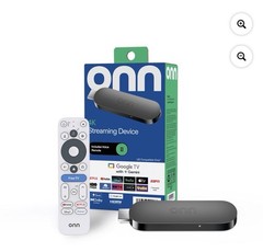 onn 4K Streaming Device, Google TV with Gemini (NEW 2026 Model) – Fast Streaming