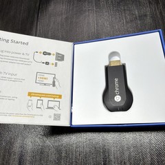 Google Chromecast Streaming Device 1st Generation W/Accessories In Original Box