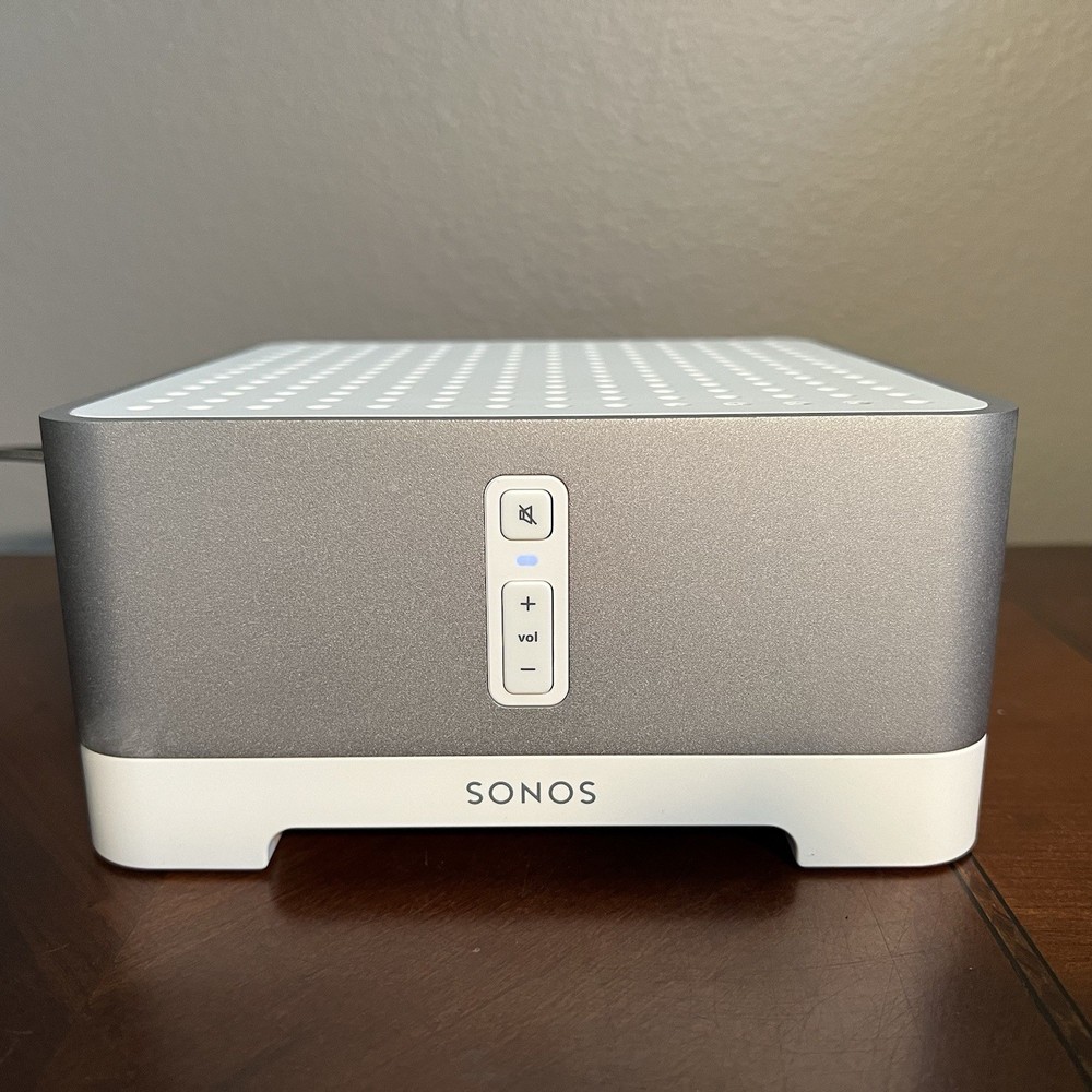 Sonos Connect Amp Gen 1 S1 Digital Media Streamer – White/Gray TESTED WORKS