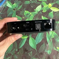 Apple TV First Generation with power cords & Remote! Rare Vintage Streaming Play