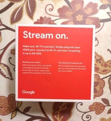 Google Chromecast Ultra 4K HD Media Streaming Device