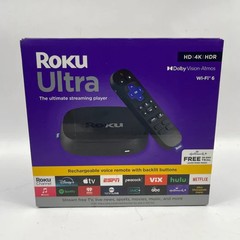 Roku Ultra HD 4K HDR Wi-Fi 6 Streaming Player (4850RW)
