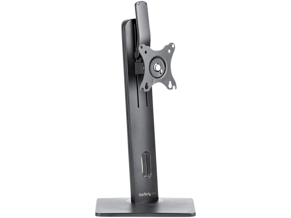 StarTech Free Standing Single Monitor Mount – Height Adjustable Monitor Stand –