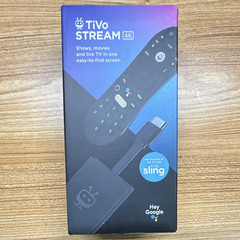TiVo Stream 4K Media Streamer, Dolby Vision, Atmos, Chromecast, Wi-Fi