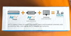 AirTV Player + Local TV Adapter 4K Android Streaming Netflix Sling Google NEW