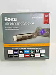 Roku Streaming Stick Plus 3810R -4K Streaming Media Player with VOICE REMOTE New