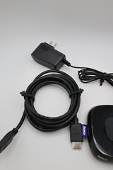 Roku 3 Media Streamer 4200X With AC Adapter/ HDMI Cable- Used no Remote