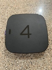 Roku 4 (4th Generation) Media Streamer 4400X – Black Tested Working No Remote