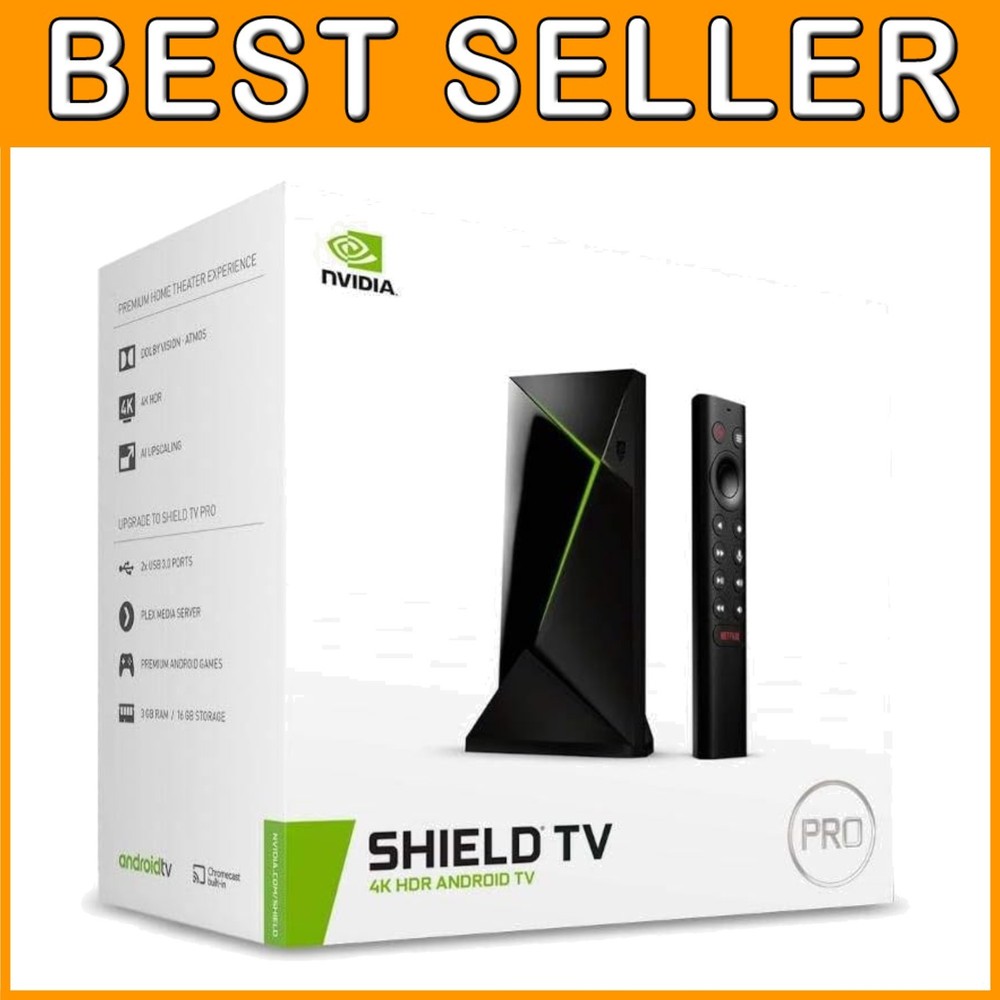 SHIELD Android TV Pro – GeForce NOW Gaming, Google Assistant$