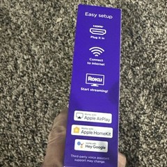Roku Streaming Stick 4K/HDR/Dolby Vision Streaming Device with Roku Voice Remote