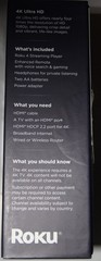 Roku 4 4400X HD & 4K UHD Streaming Media Player – Black – Tested! WITH EXTRAS!!!