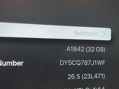 Apple TV 4K (1st Generation) 32GB HDR Media Streamer A1842 – Black – USED