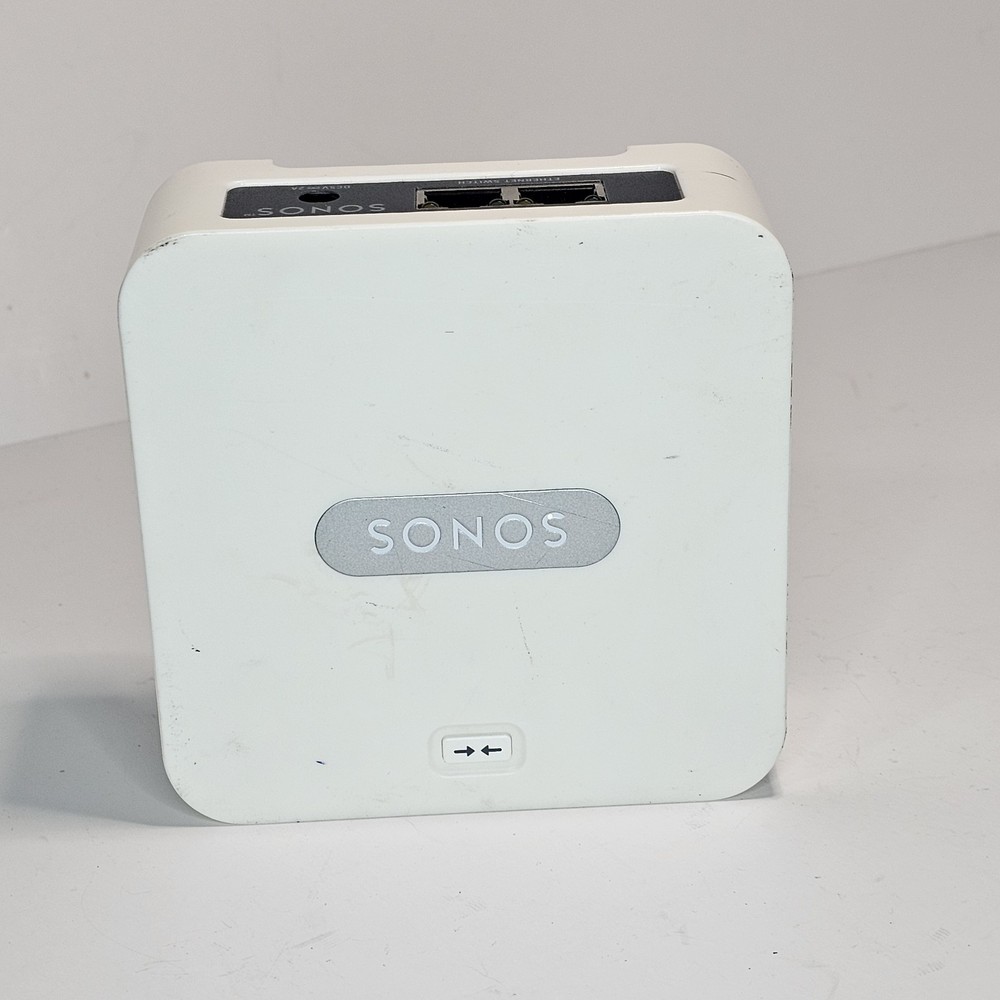 Sonos Bridge Wireless Streaming HiFi System Ethernet Switch Network Only No AC