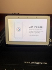 Google Nest Hub 1st Gen Smart Home Assistant White Model H1A White/Grey