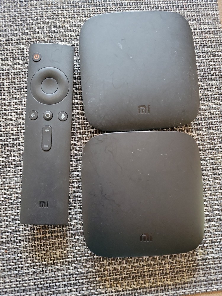 2 Xiaomi Mi Box MDZ-16-AB Android TV 4K – 1 REMOTE