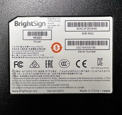 Brightsign HD223 (No Cable)